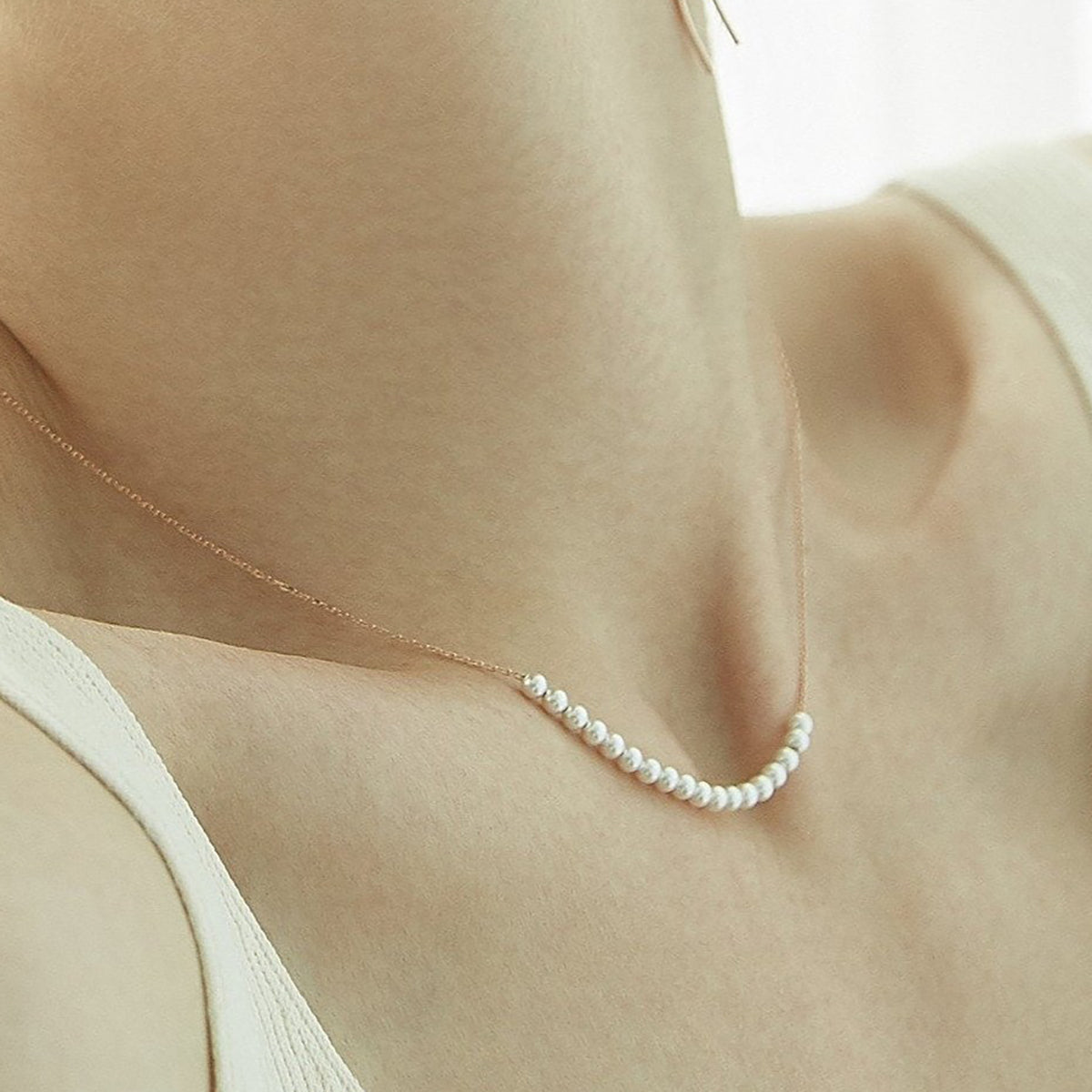 Relay pearls necklace-1