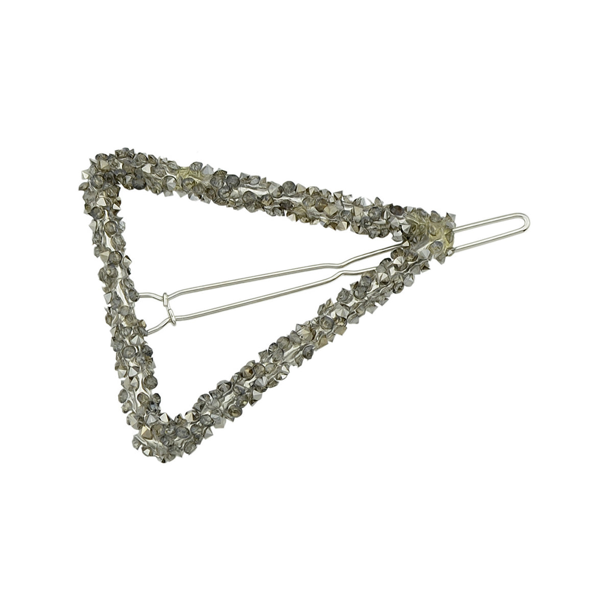 Rhinestone Triangle Hairgrips Wedding Party Hair Clips Hair Barrettes Accessory-4