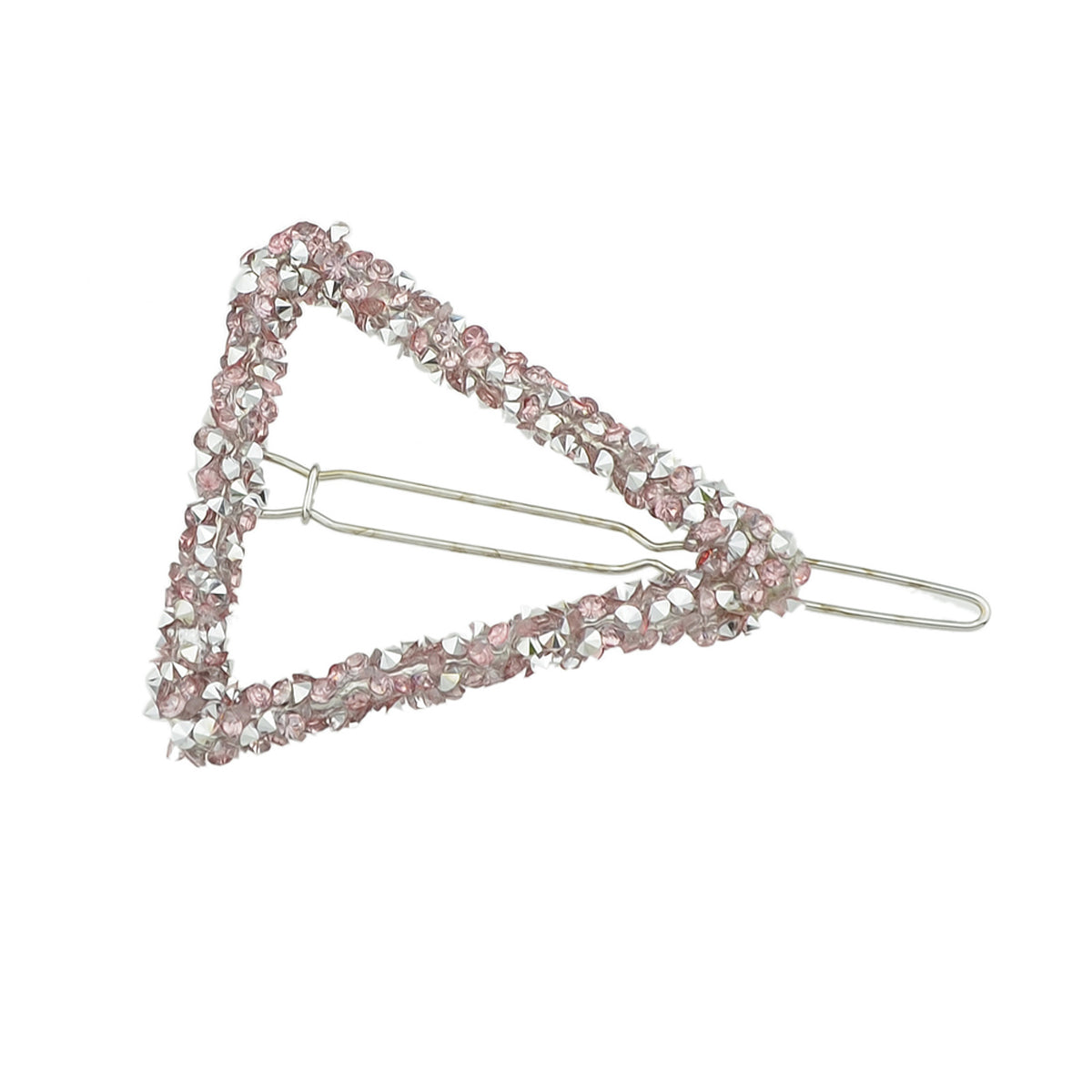 Rhinestone Triangle Hairgrips Wedding Party Hair Clips Hair Barrettes Accessory-6