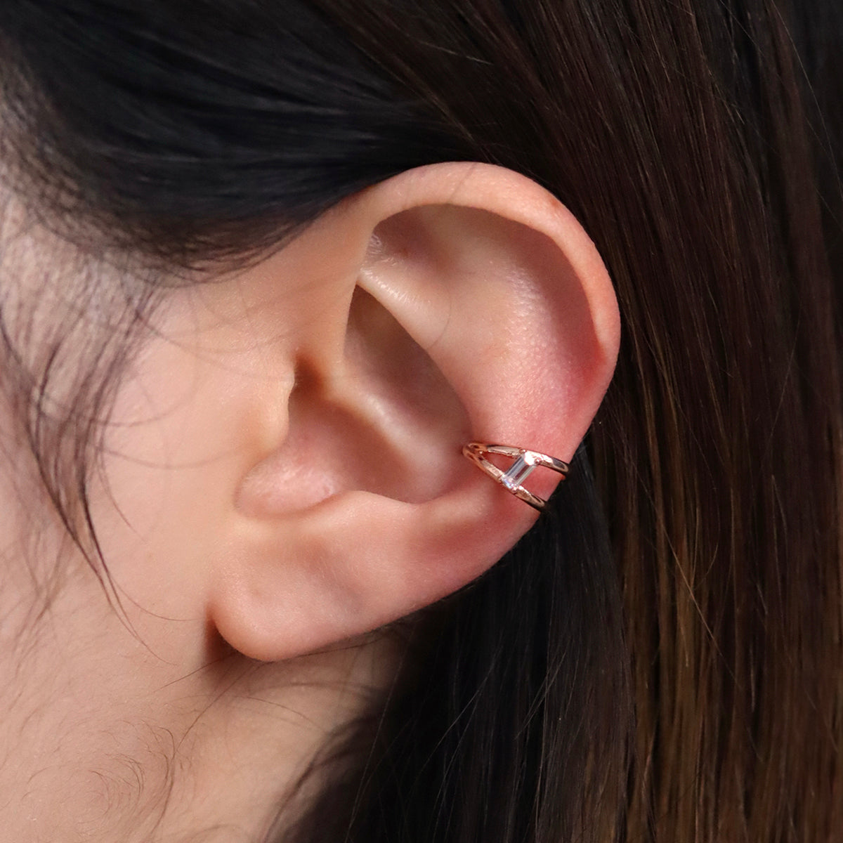 Single Cubic Ear Cuff-3