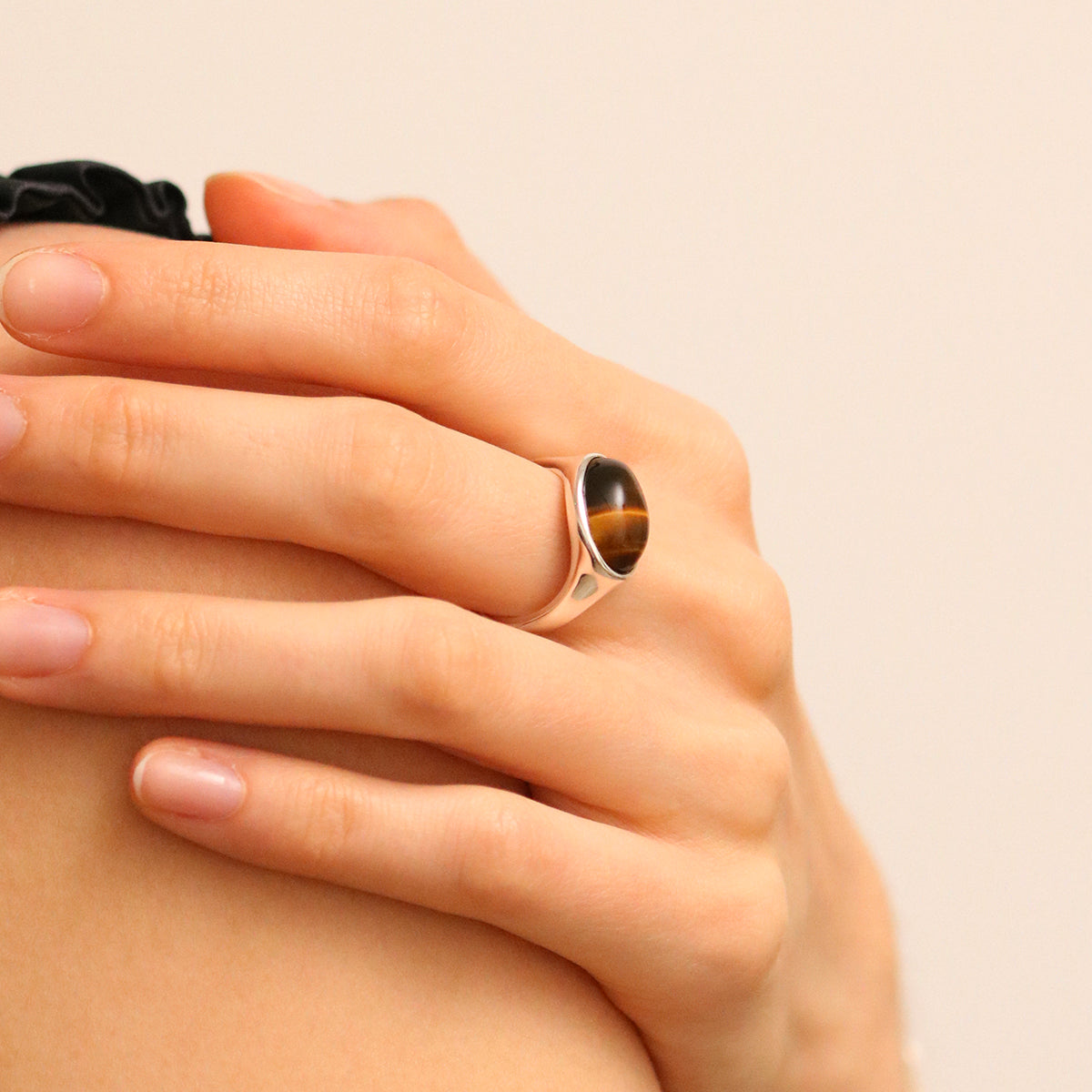 Tiger's eye ring-1