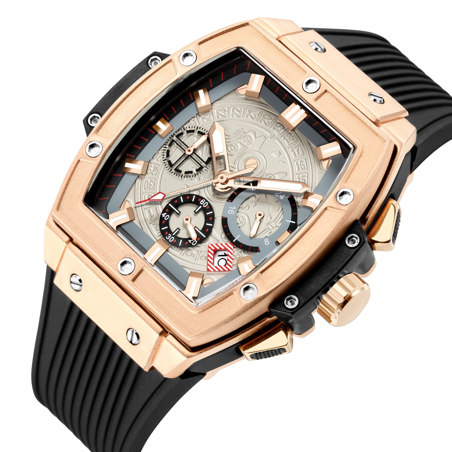 RUIMAS Watch for Men Fashion Luxury Sport Military Watches Silicone Strap Waterproof Quartz Casual Wristwatch Clock Montre Homme-9