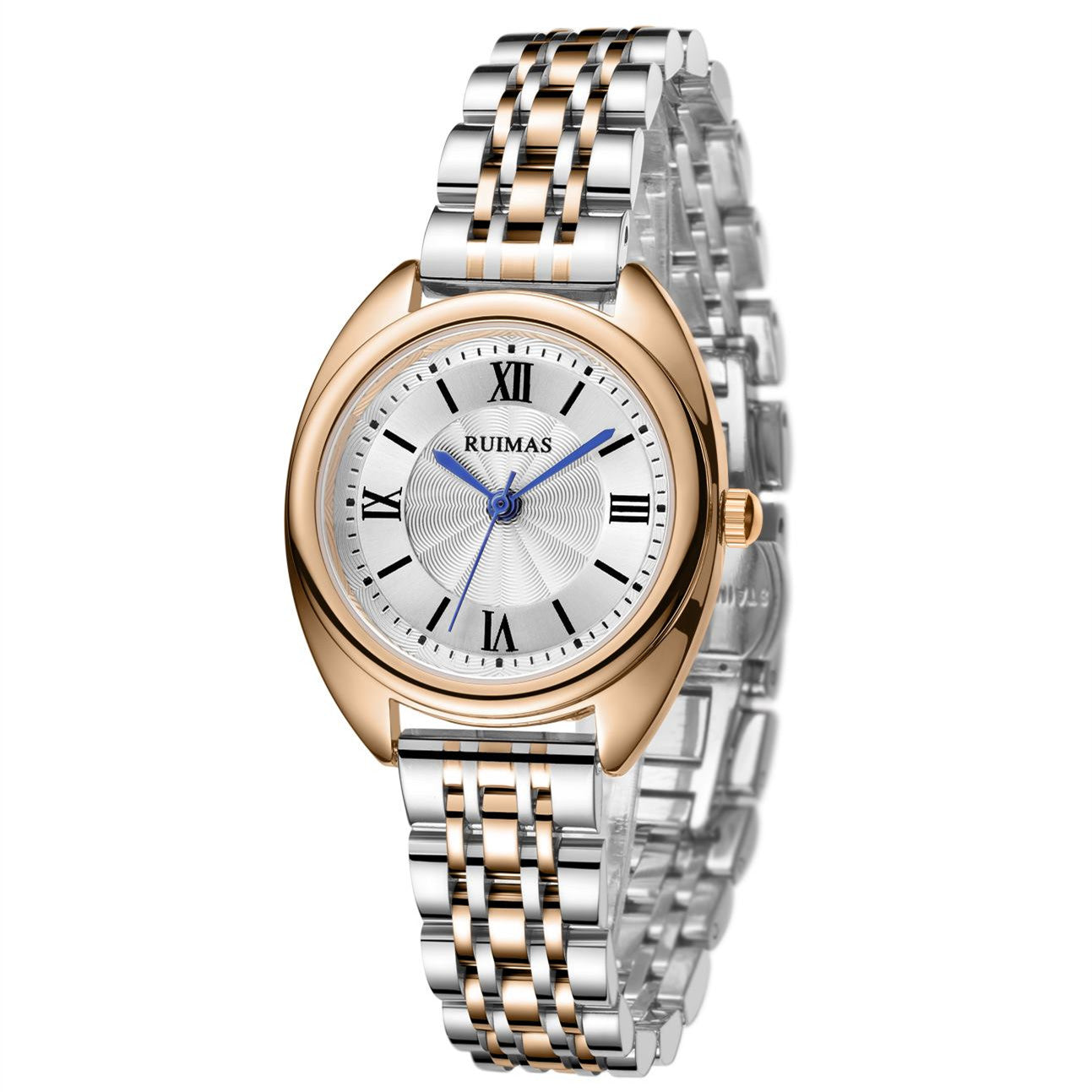 RUIMAS Luxury Women Watch Fashion Ladies Quartz Watches Waterproof Stainless Steel Casual Business Wrist Watch Female Clock 593-7