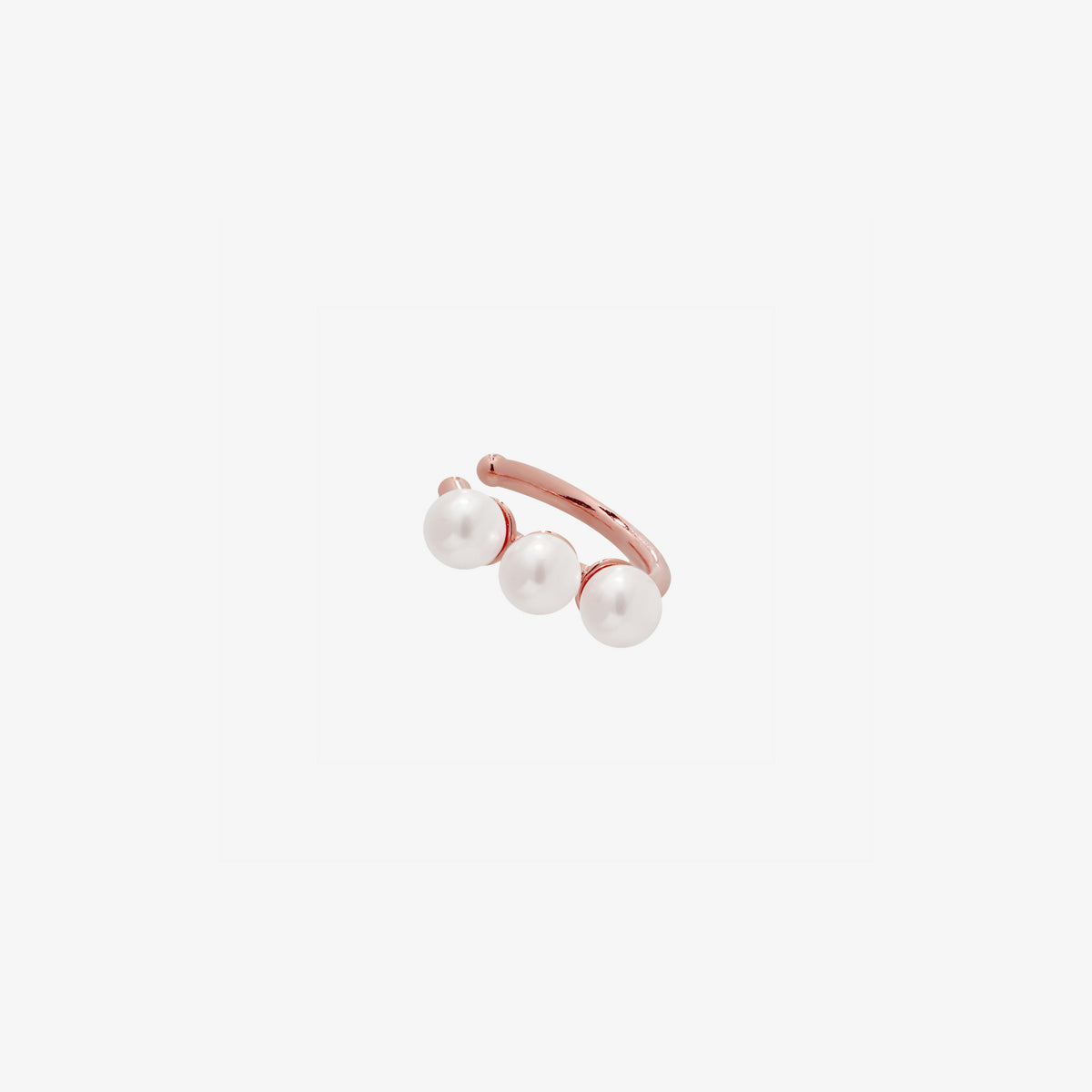 Triple Pearls Ear Cuff-5