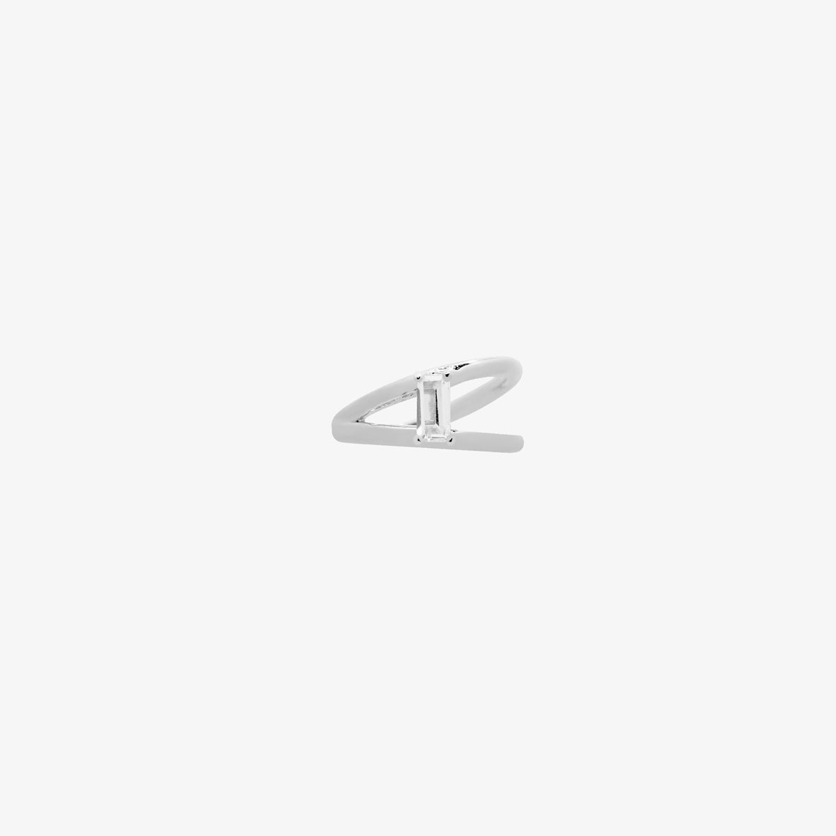 Single Cubic Ear Cuff-4