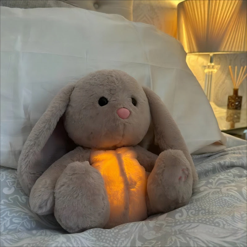 Calming Breathing Bunny Plush Toy-3