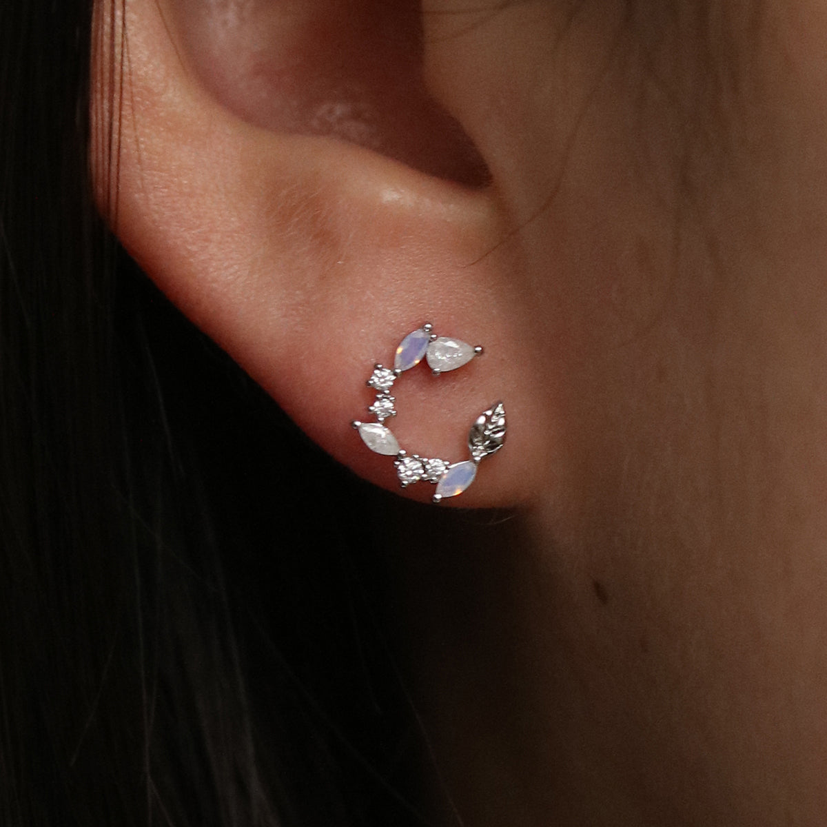 Moonstone laurel earrings-2