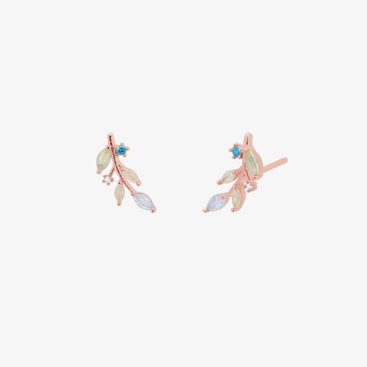 Moonstone vine earrings-5