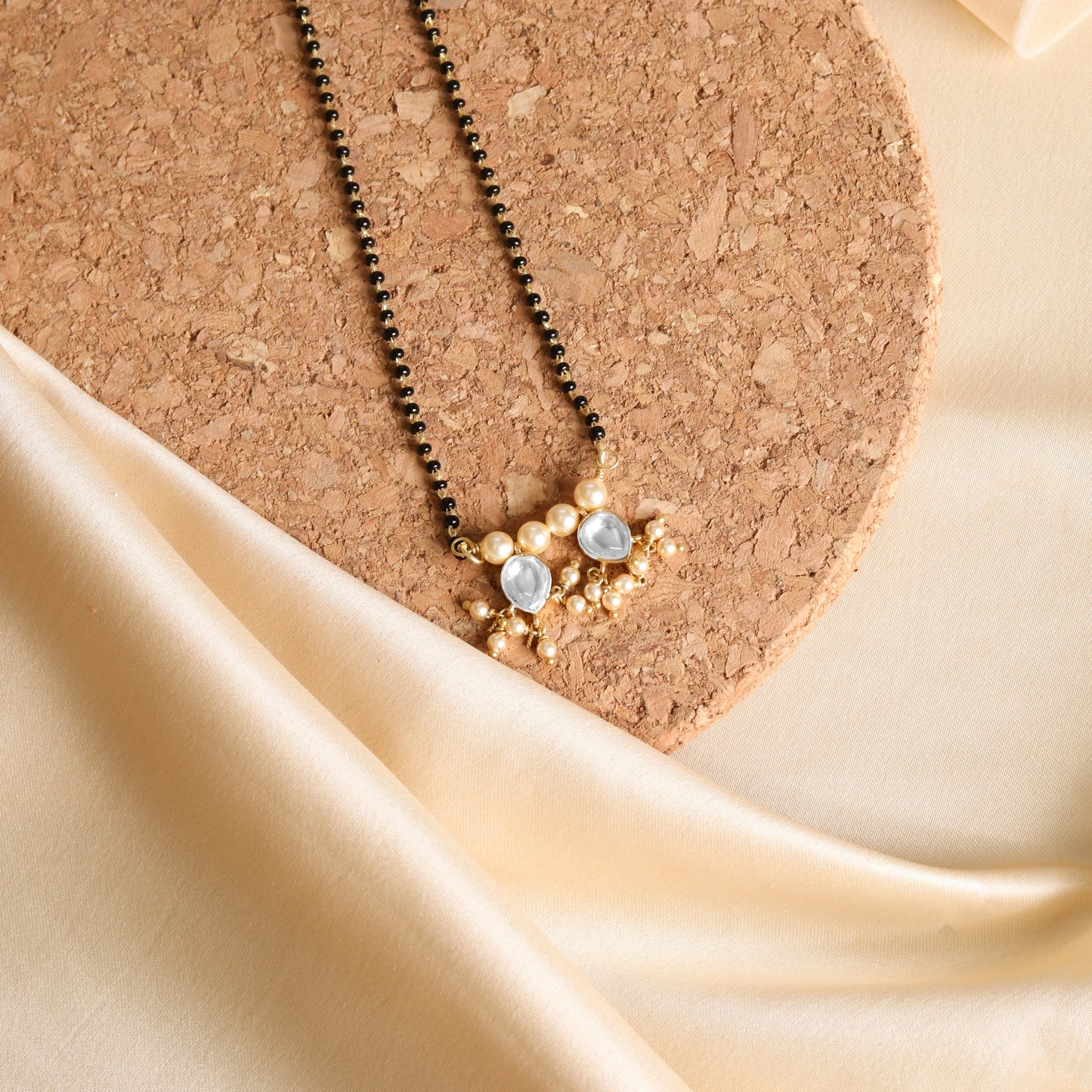 Kundan Clear Drop Mangalsutra-3