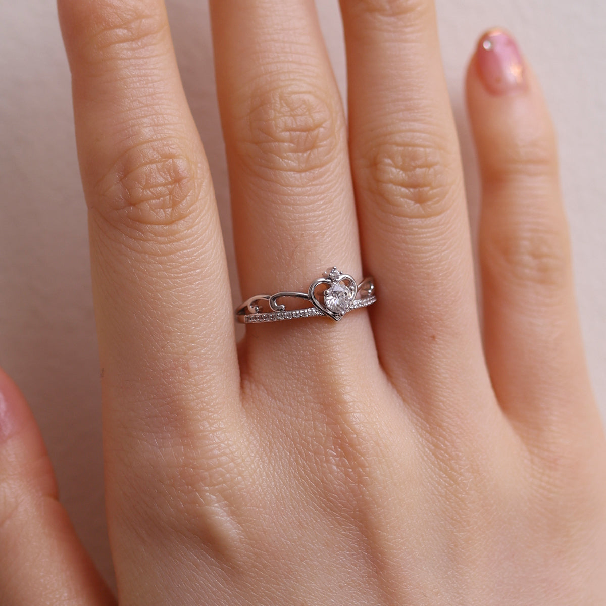 Princess crown ring-3