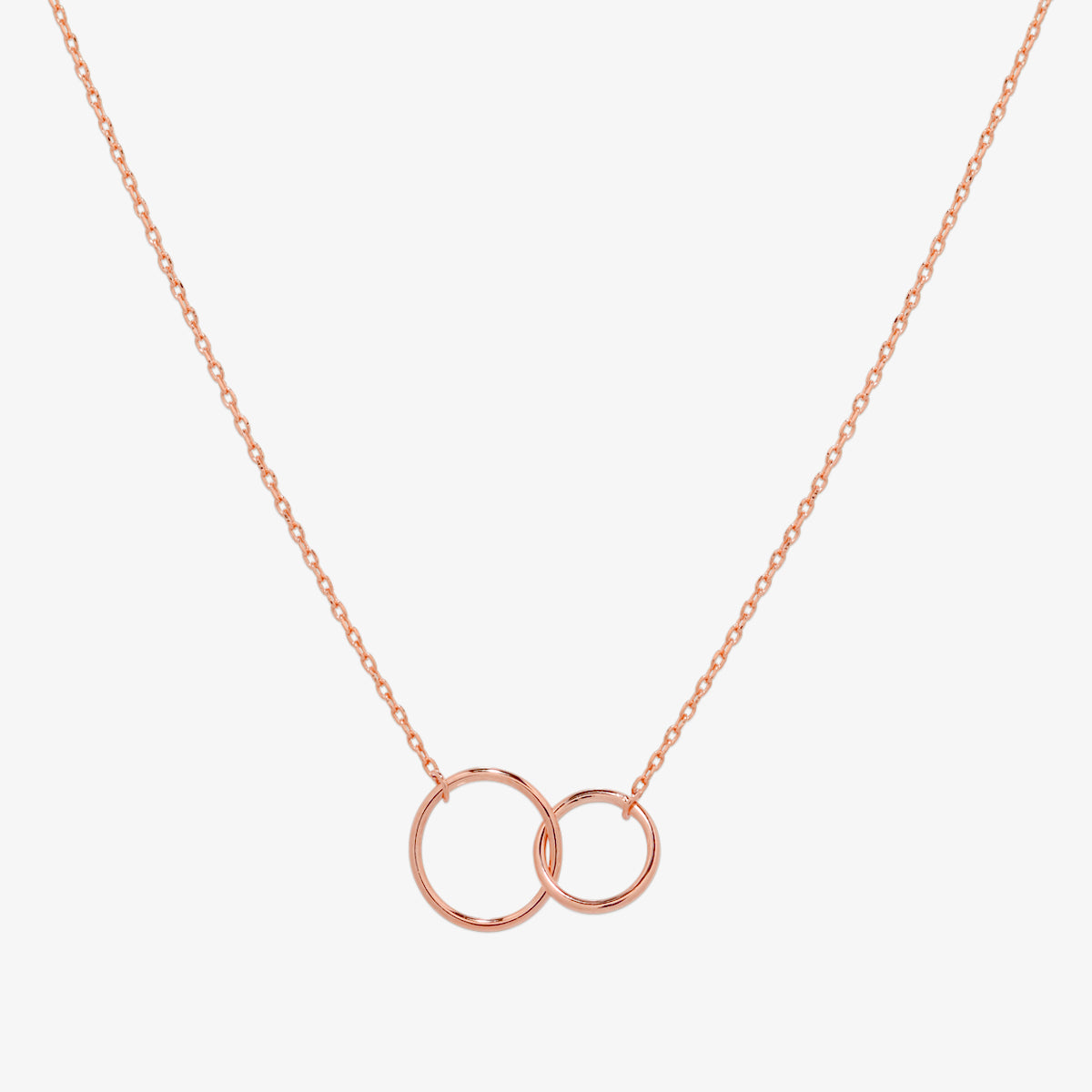 Double circles necklace-6