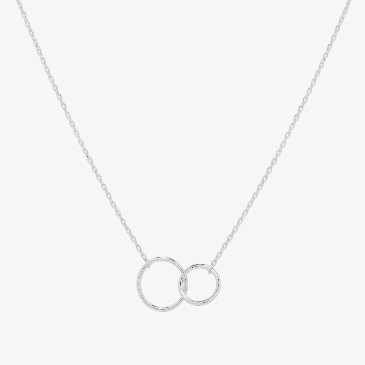 Double circles necklace-5