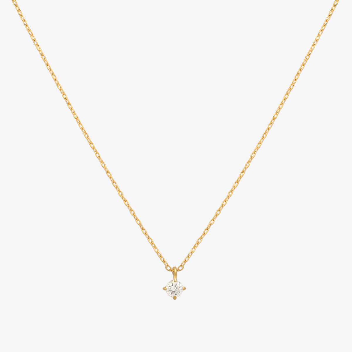 3mm cubic necklace-0
