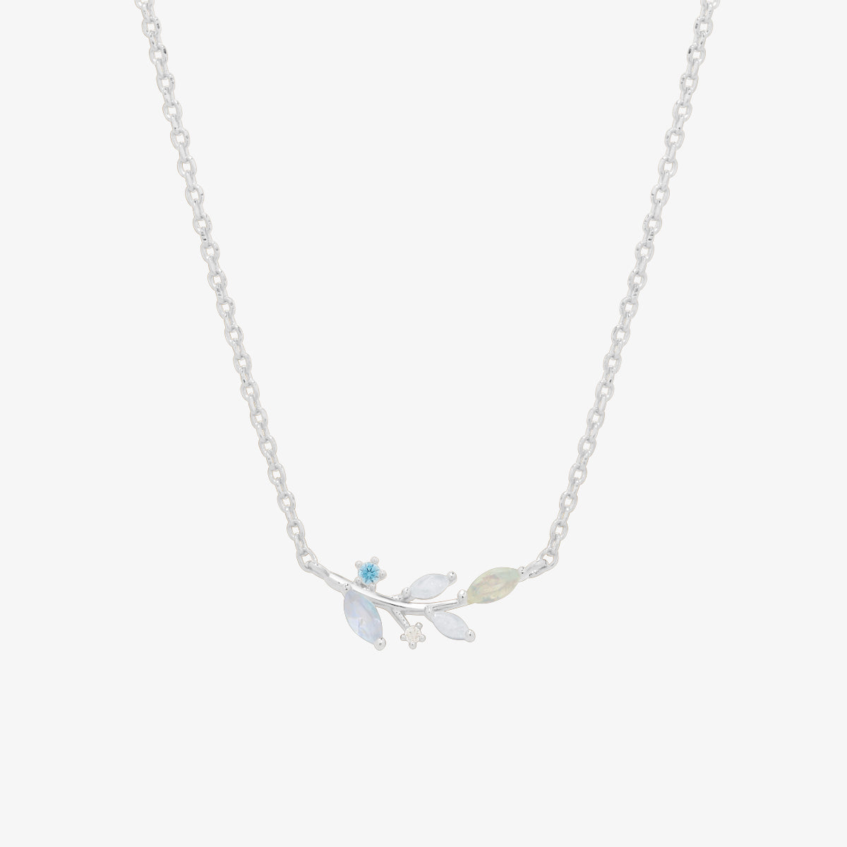 Moonstone vine necklace-4