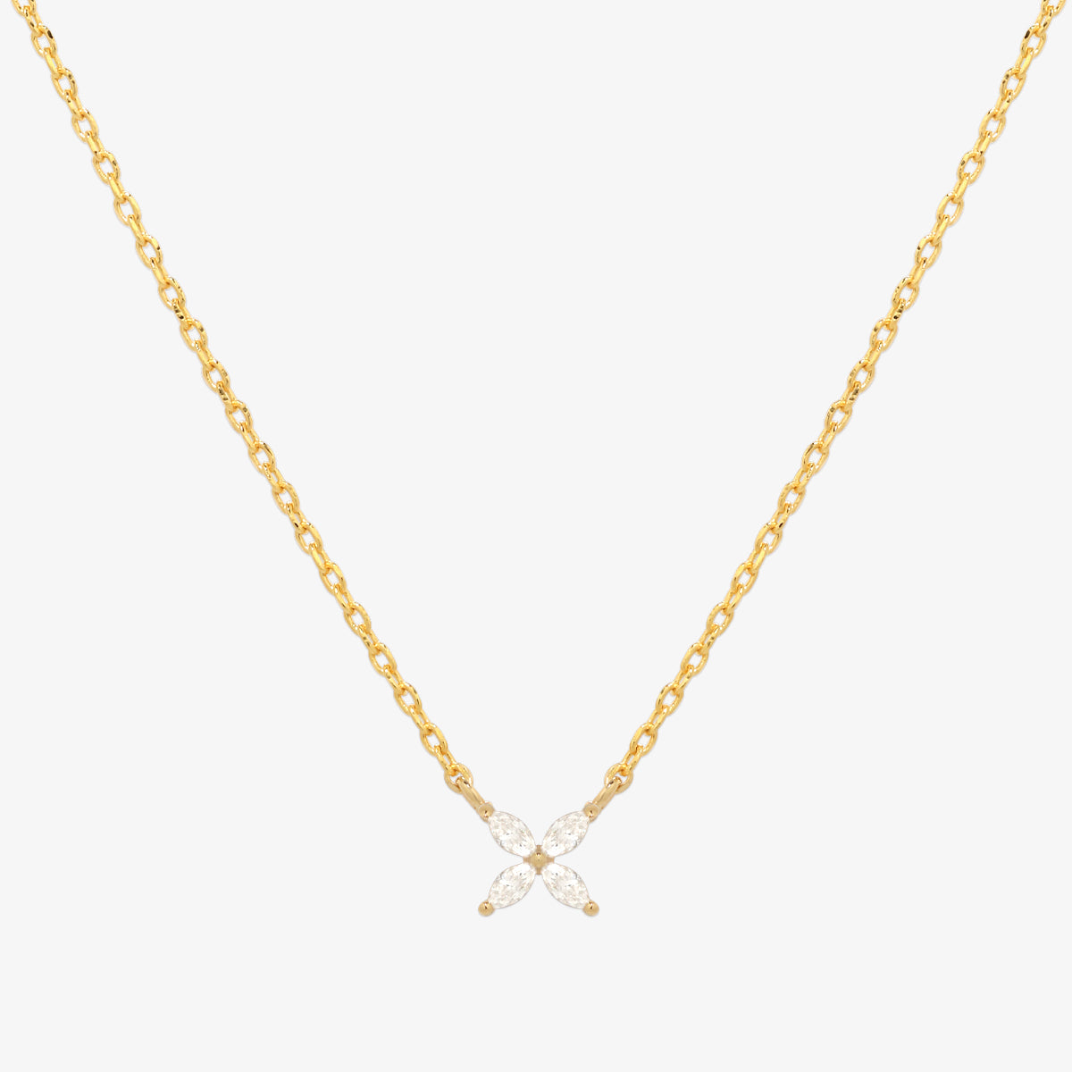 Windmill flower necklace-0