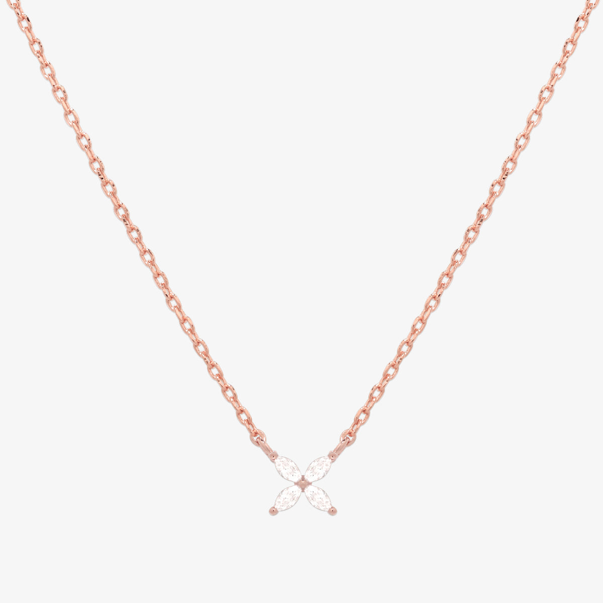 Windmill flower necklace-6