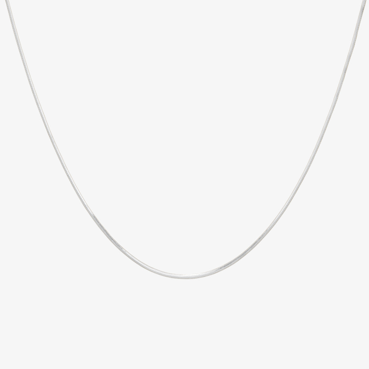 Plain snake necklace-1