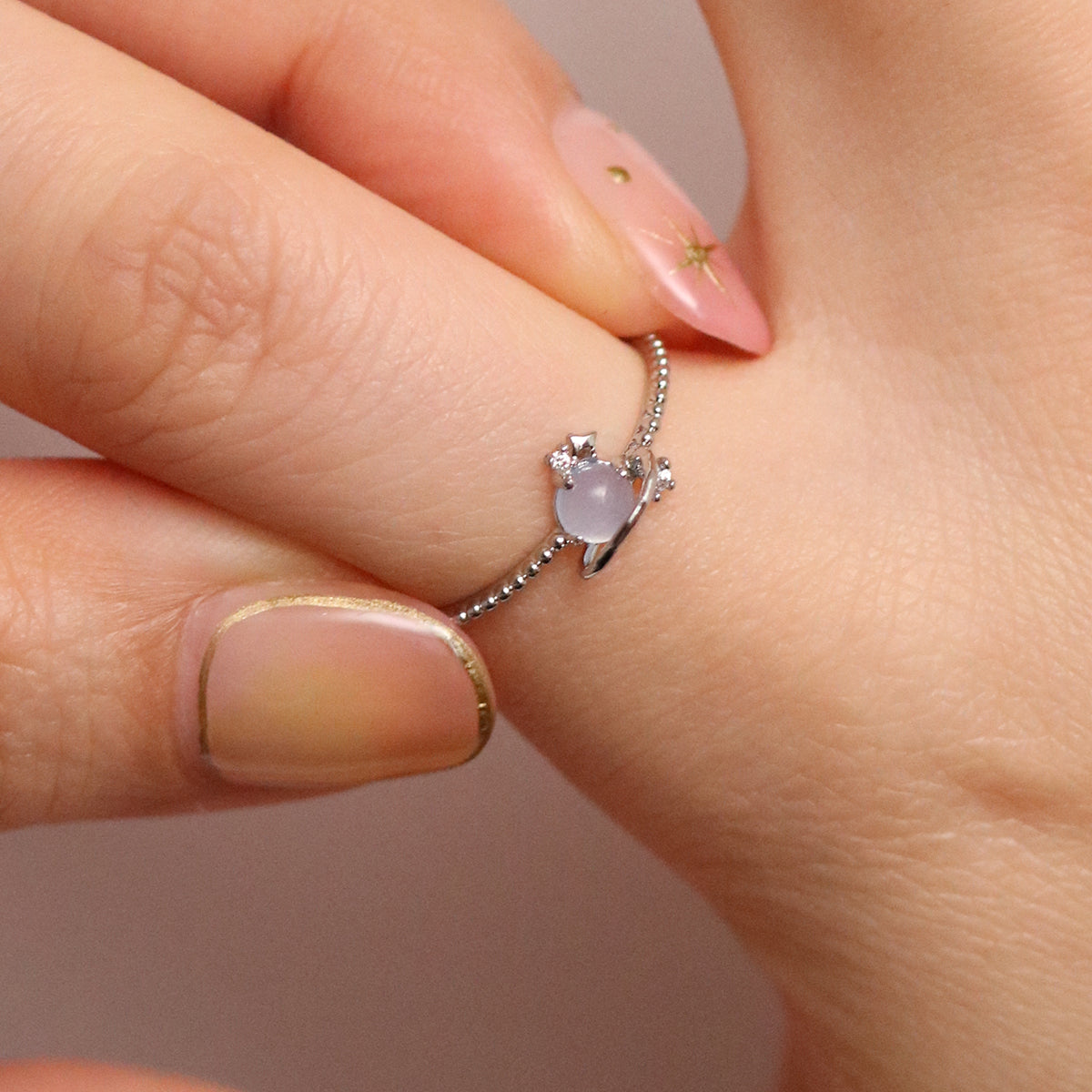 Moonstone saturn ring-2