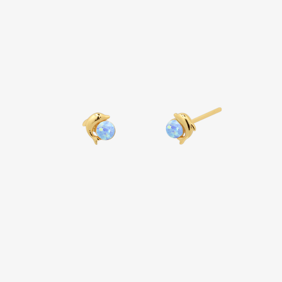 Opal Dolphin earrings-4