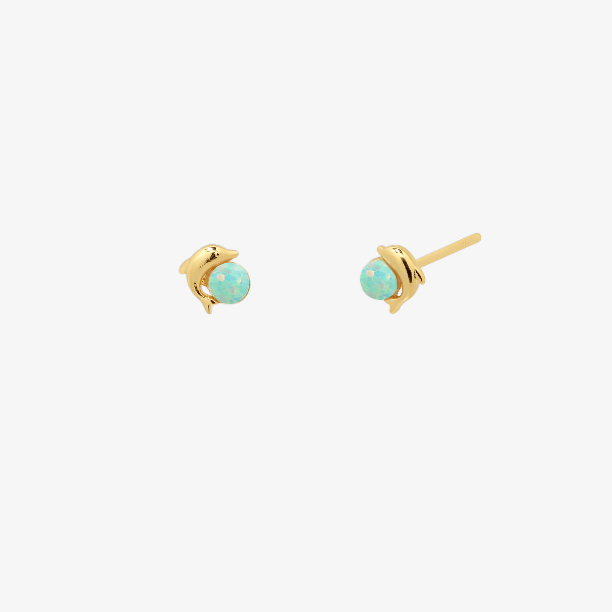 Opal Dolphin earrings-6