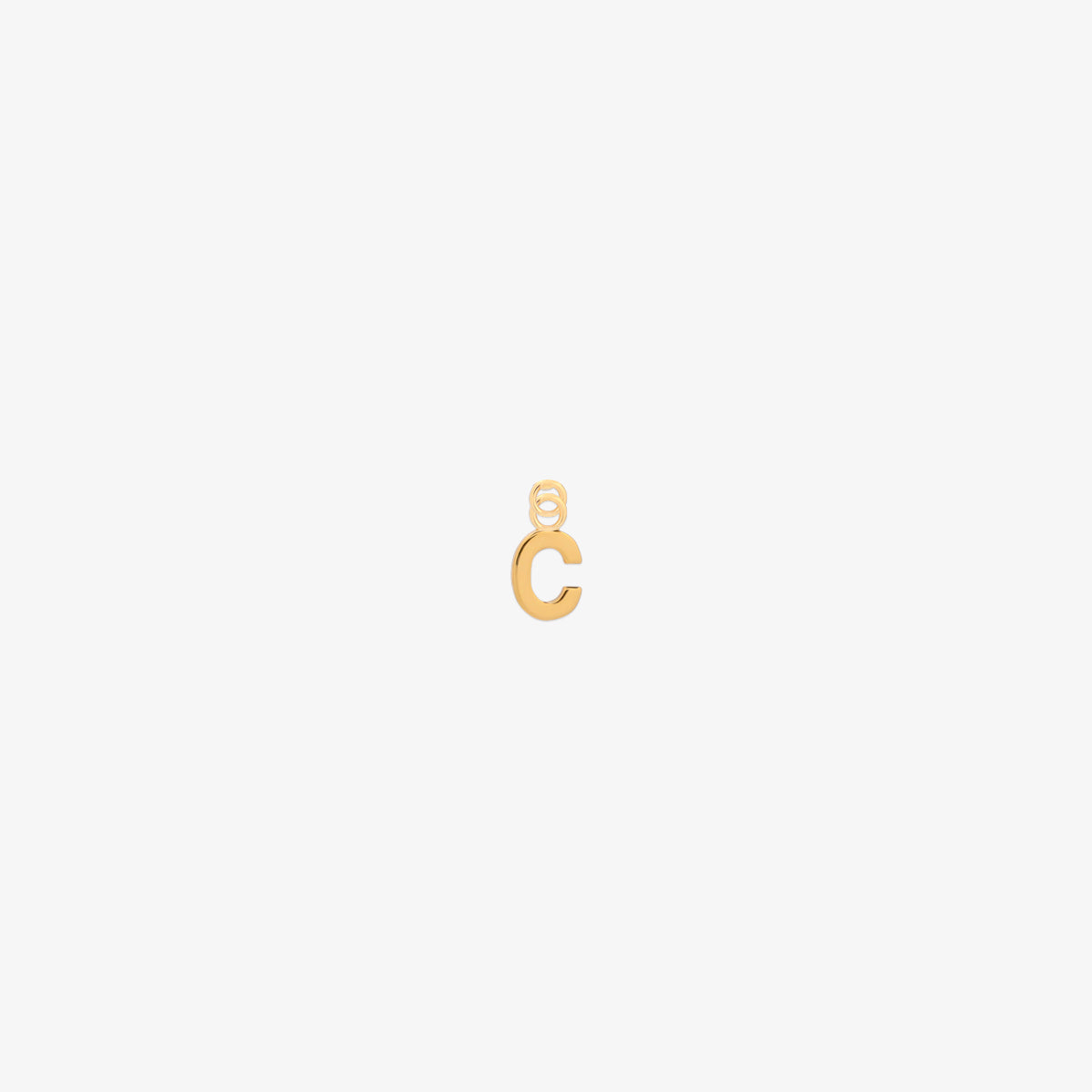 Classic Initial Pendant Charm-2
