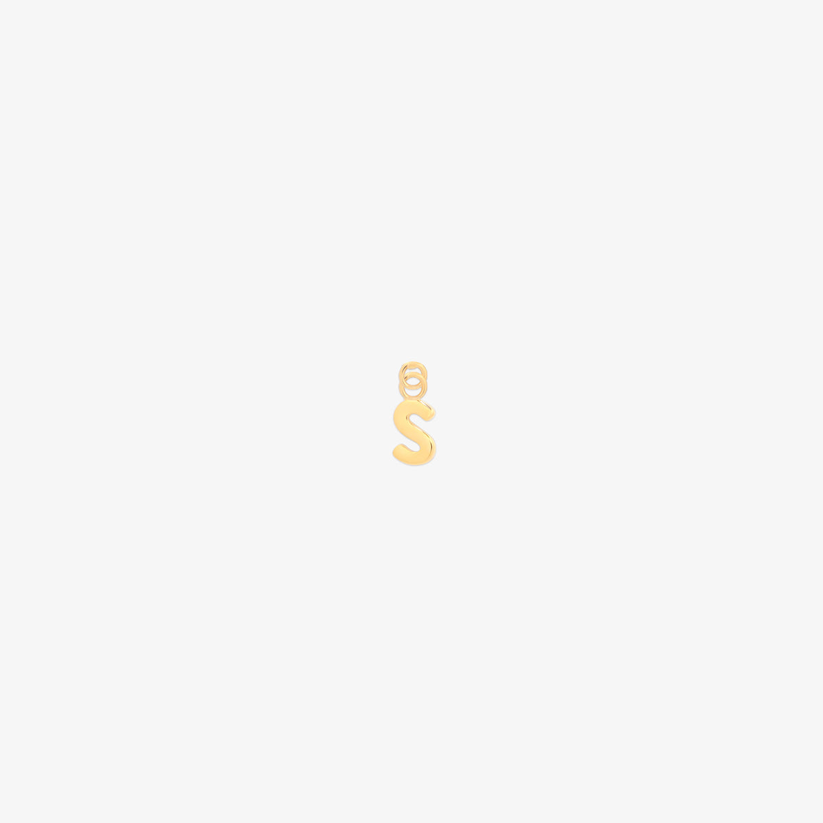 Classic Initial Pendant Charm-18