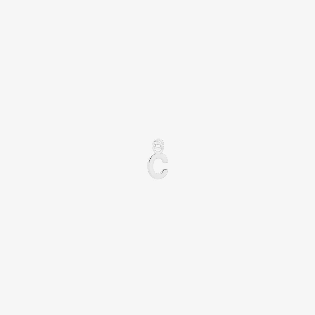Classic Initial Pendant Charm-28