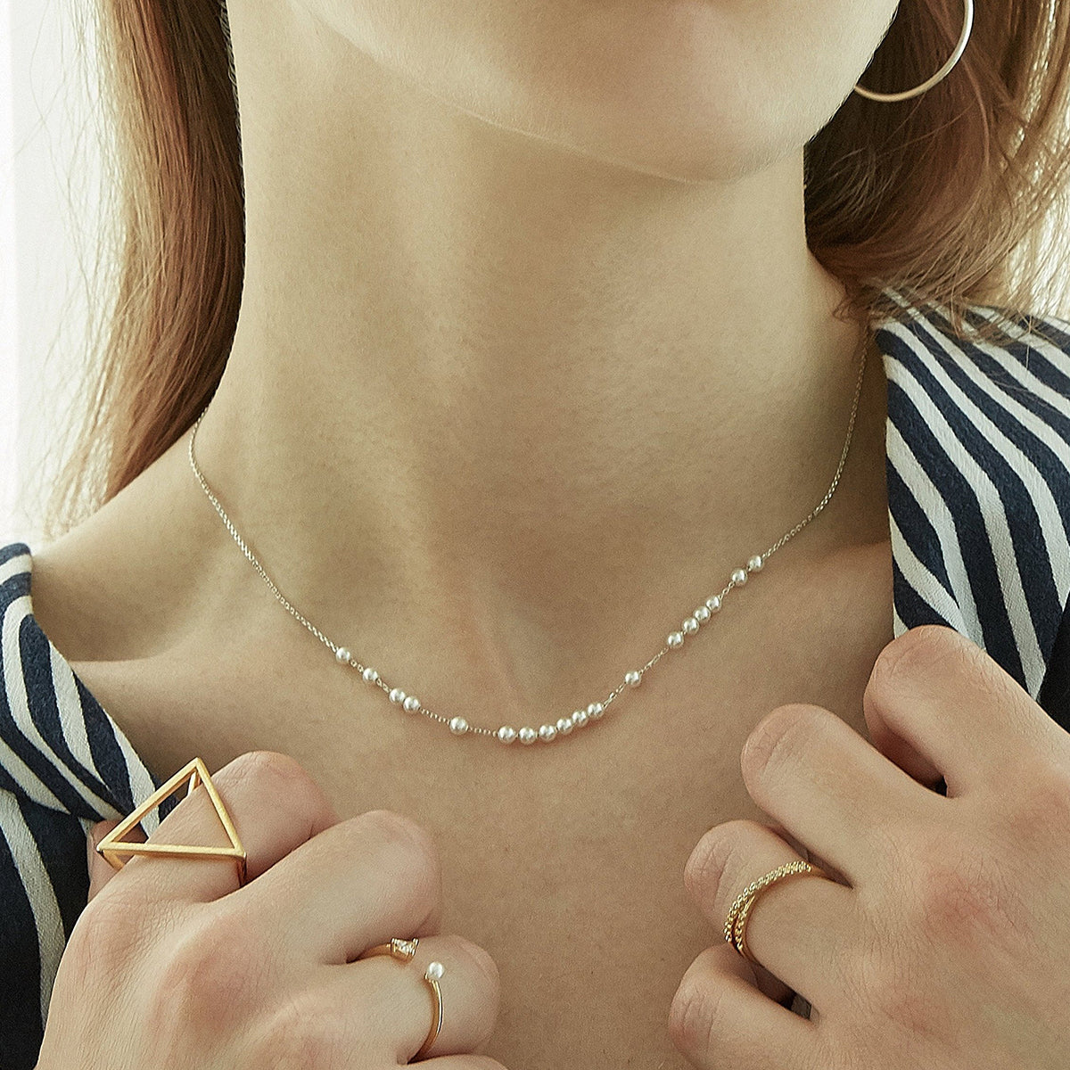 Relay pearls necklace-2