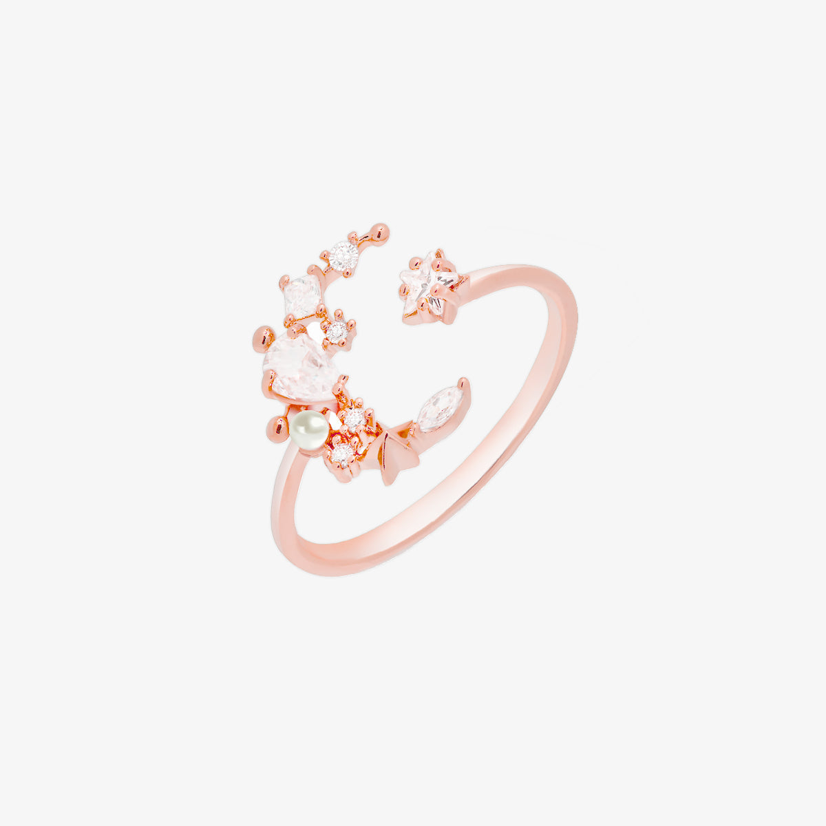 Moon star ring-6