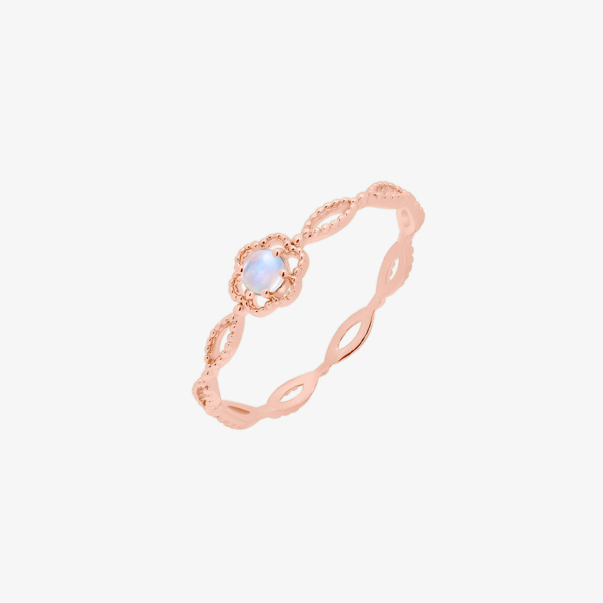 Moonstone rose ring-2