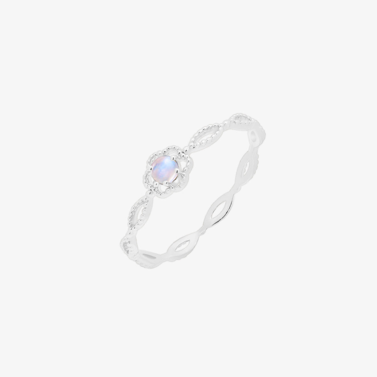 Moonstone rose ring-1