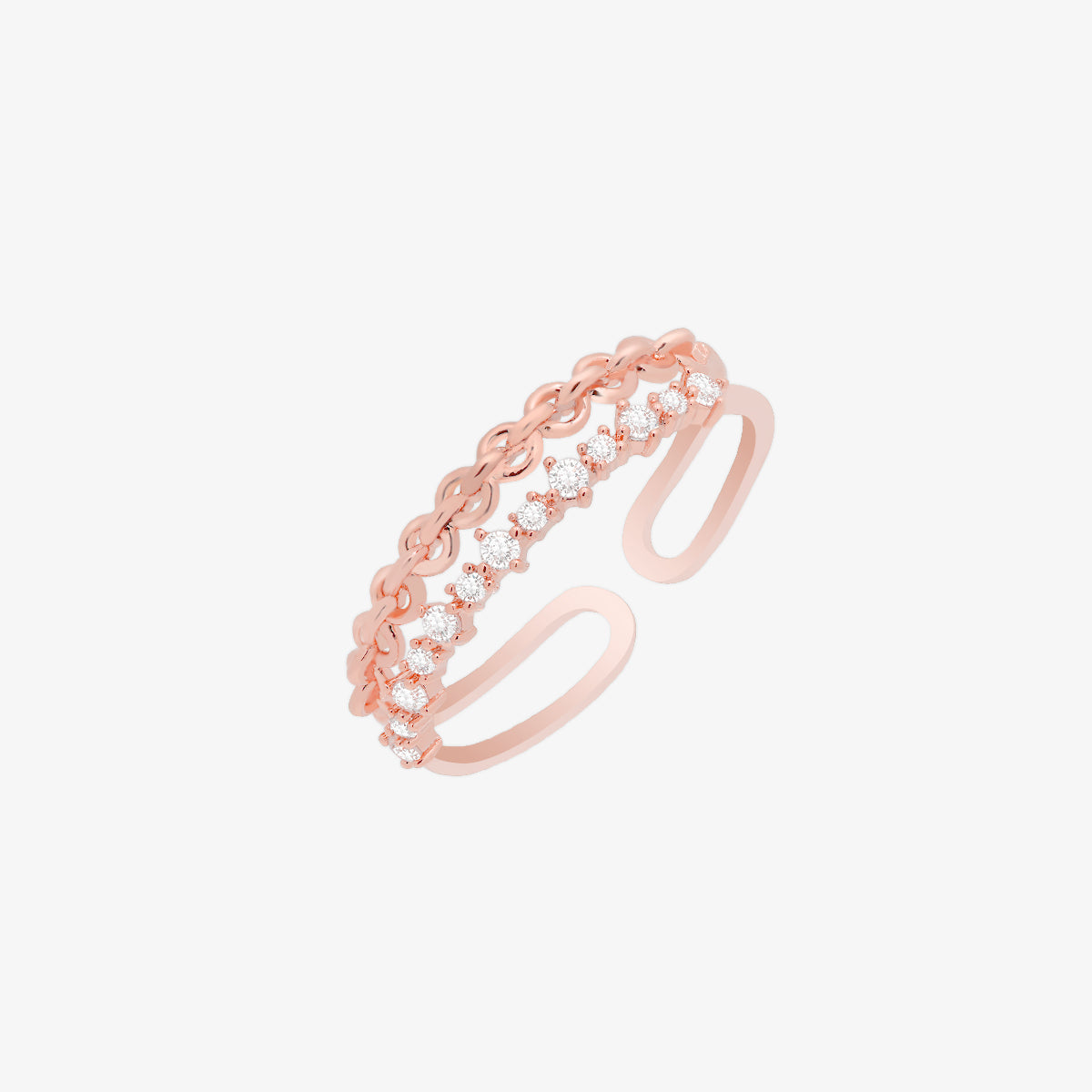 Double chain ring-6