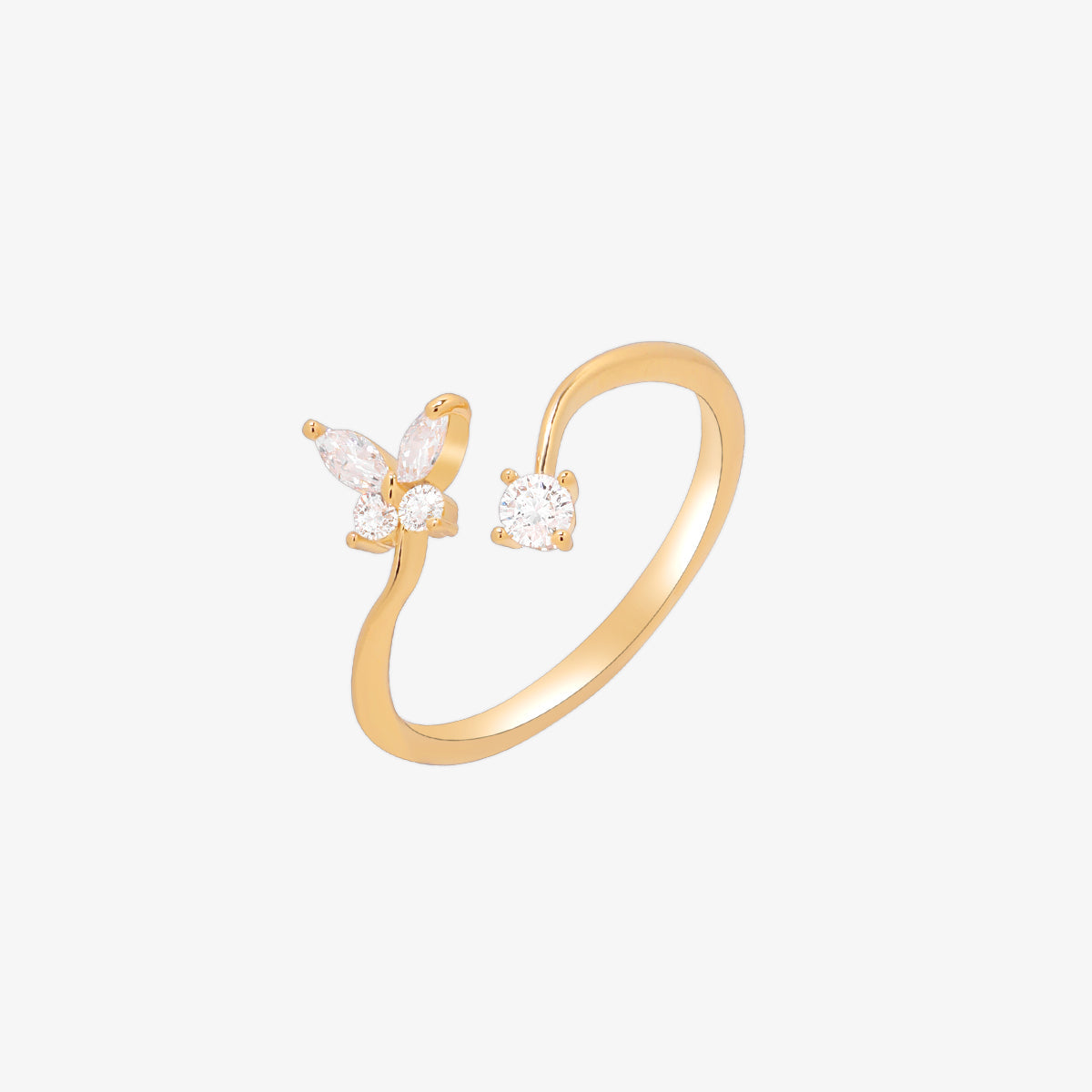 Butterfly cubic ring-0