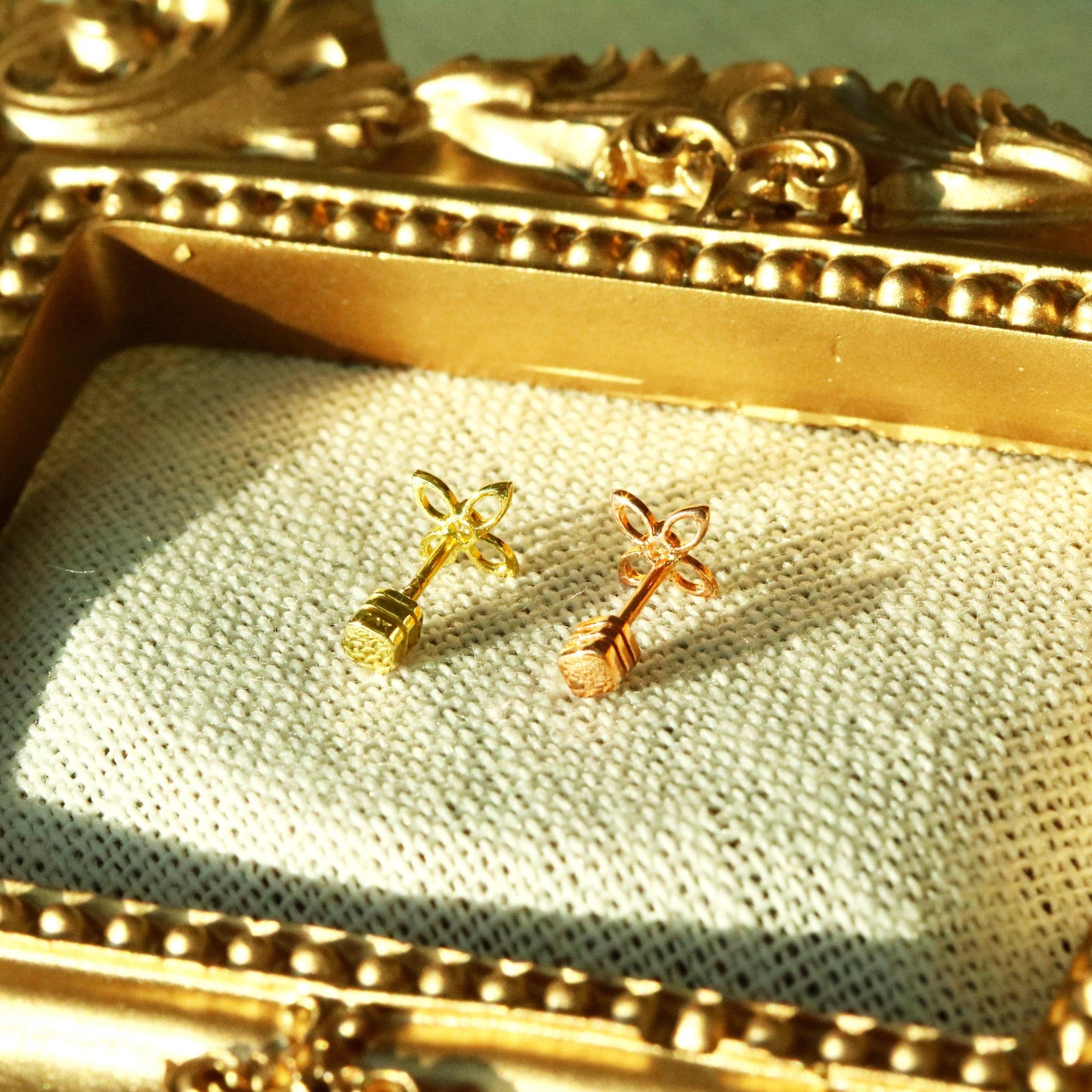 White flower barbell-2
