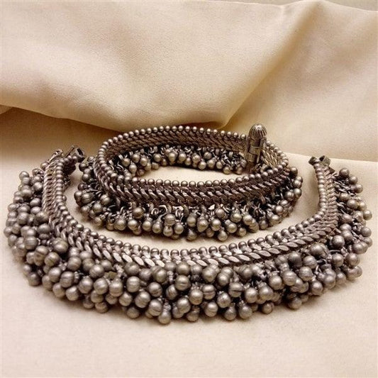 Ethnic Ghungroo Anklet-0