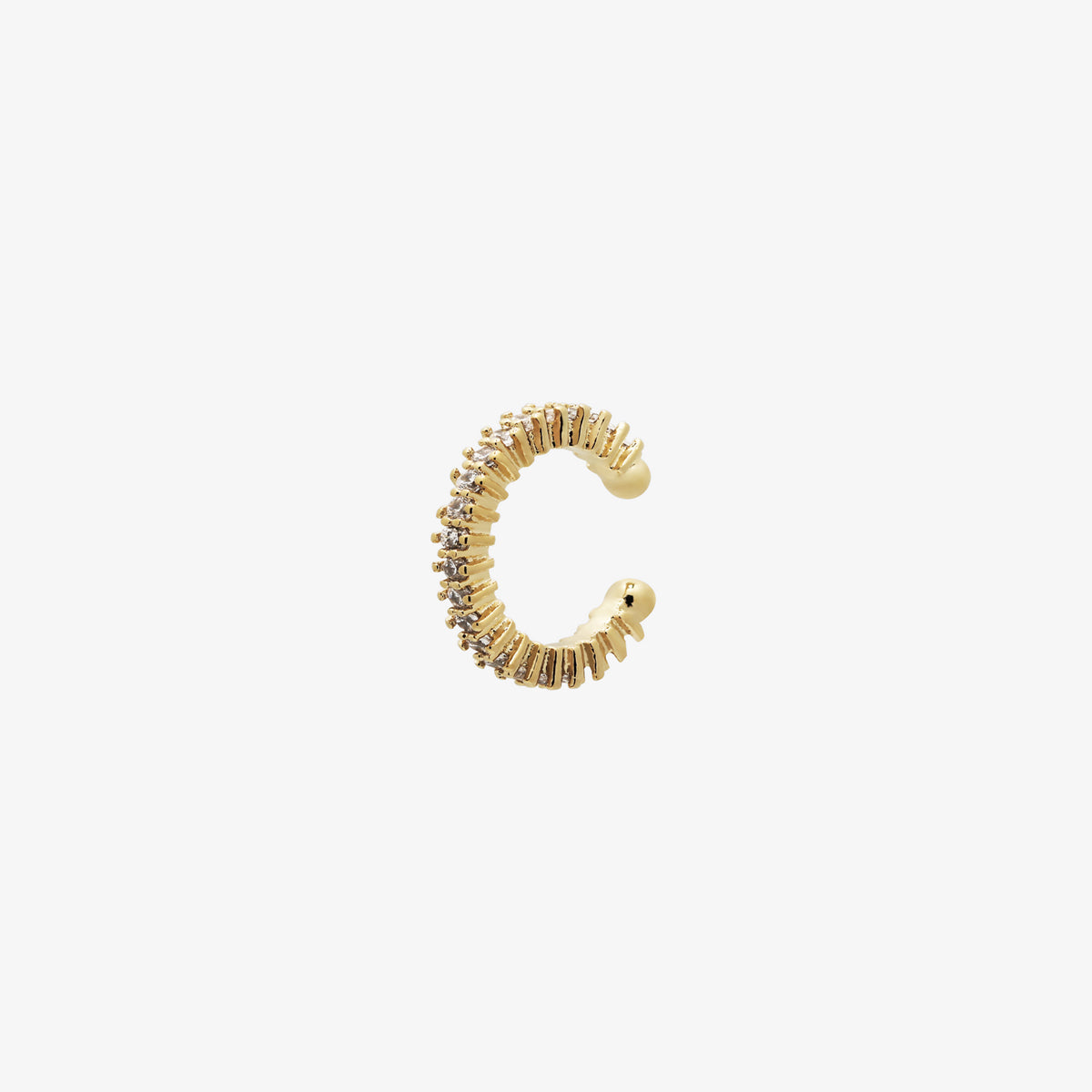 Simple Sparkle Ear Cuff-0