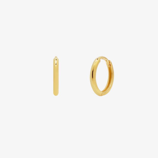 10mm Huggie Earring-0
