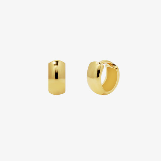 Simple Bold Huggie Earrings-0