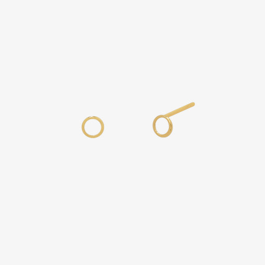 Simple circle studs-0