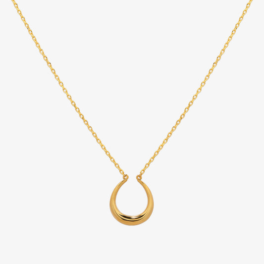 Horseshoe style necklace-0