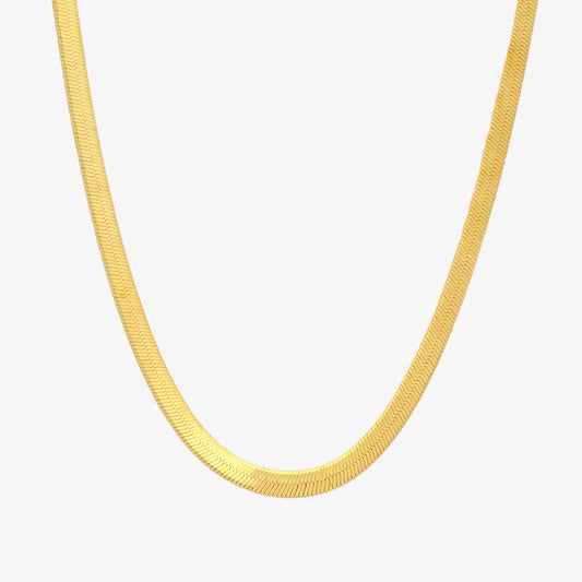 Snake chain necklace-0