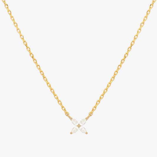 Windmill flower necklace-0
