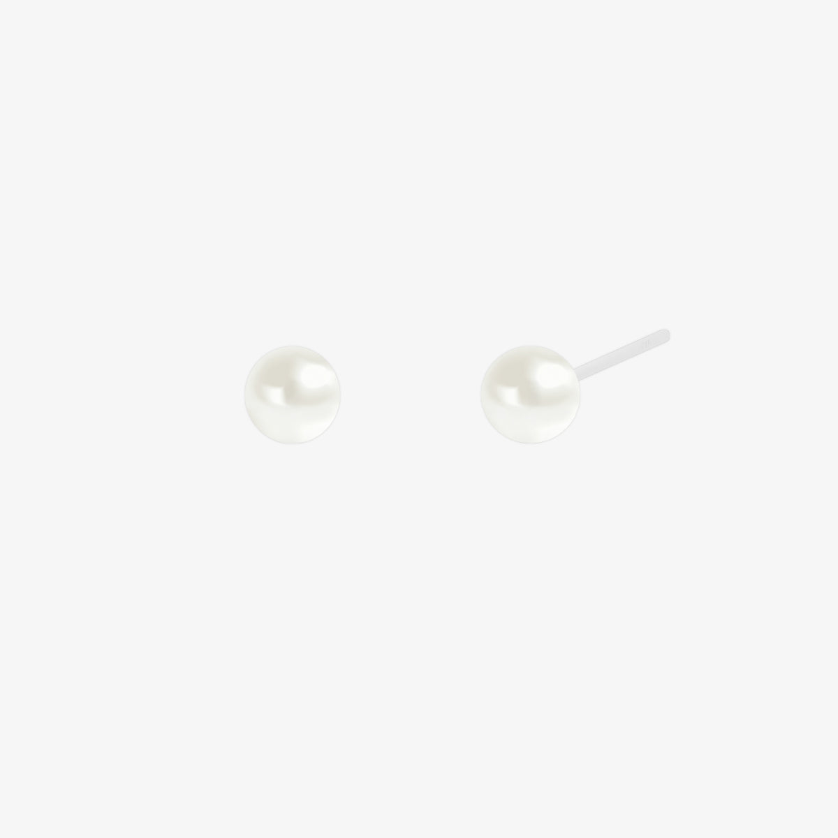 Fresh water pearl earrings (3 sizes)-5