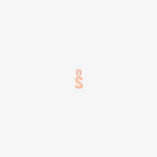 Classic Initial Pendant Charm-70