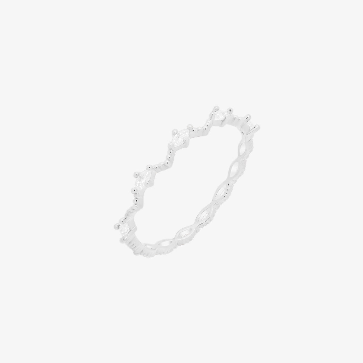 Diamond cubic relay ring-5