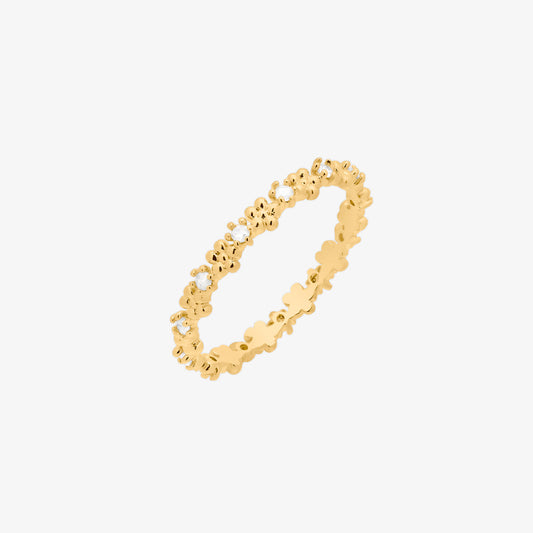 cubic snowflake ring-0