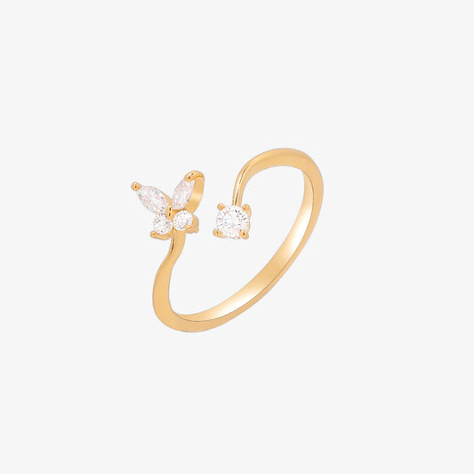 Butterfly cubic ring-0