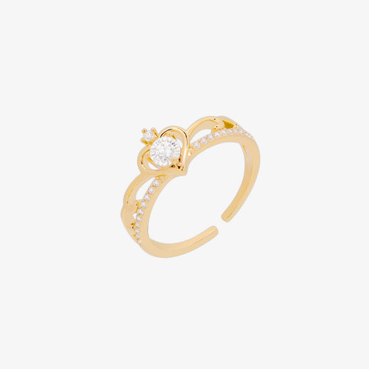 Princess crown ring-0